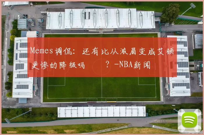 Memes调侃：还有比从浓眉变成艾顿更惨的降级吗‍️？-NBA新闻