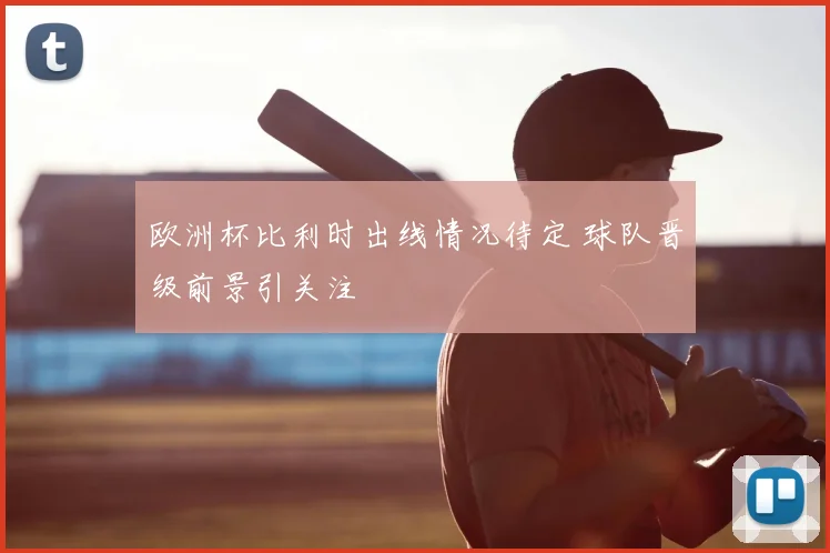 欧洲杯比利时出线情况待定 球队晋级前景引关注